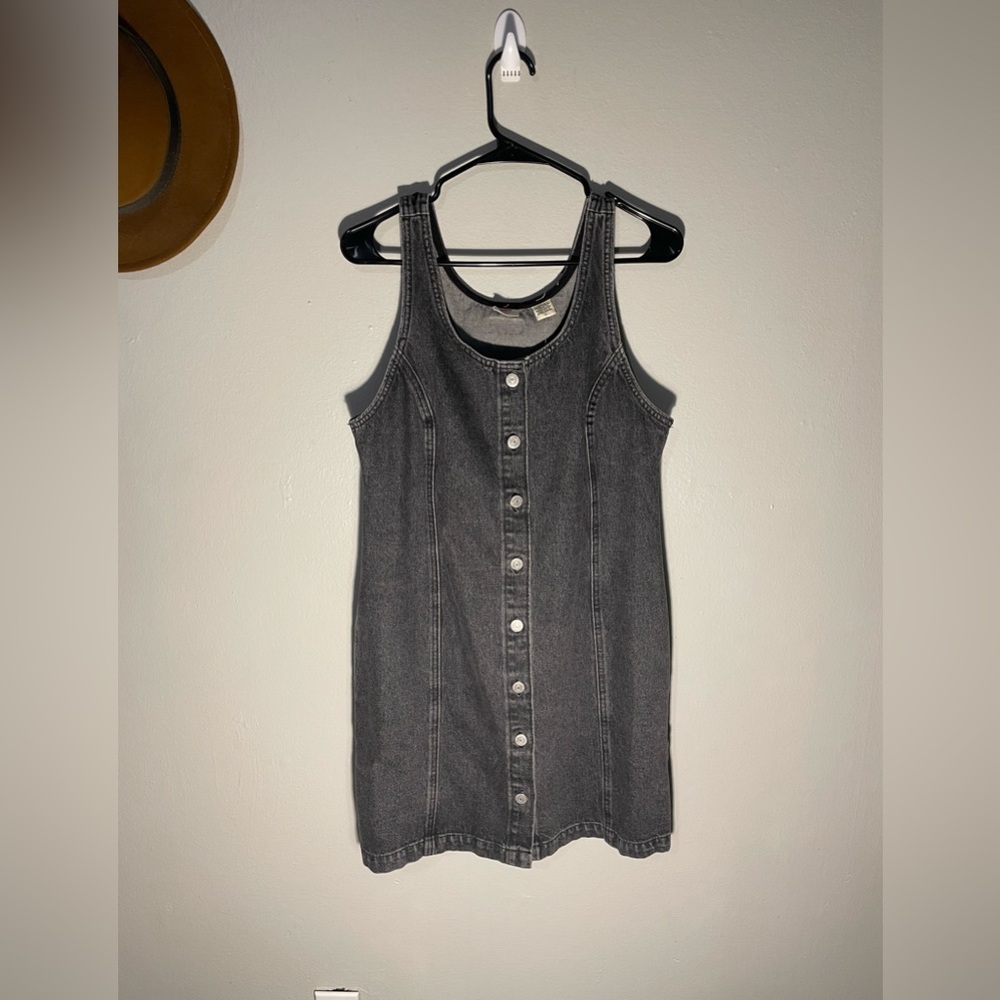Levi’s Black Button Up Denim Dress - Medium